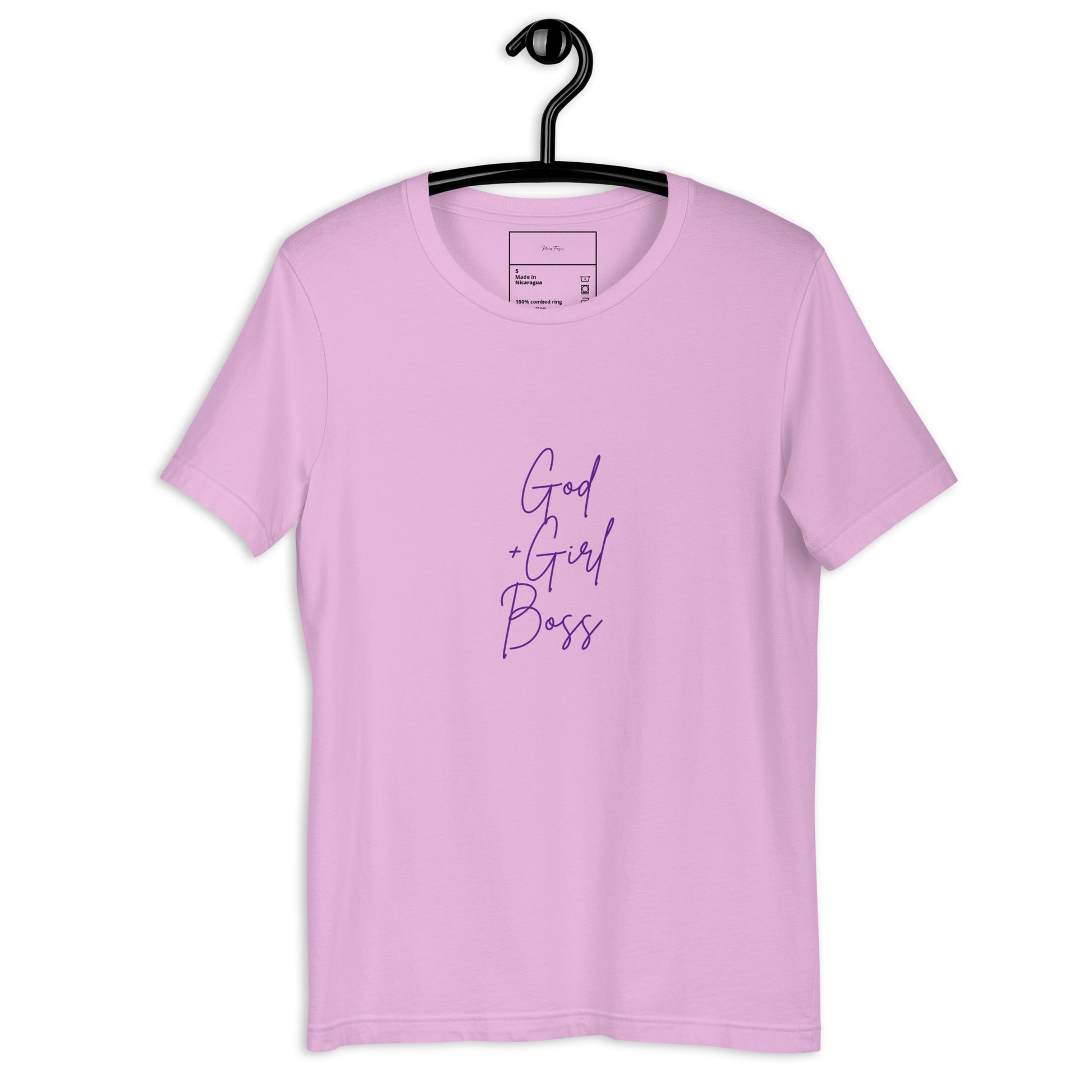 God + Girl Boss Unisex t-shirt - nieceyfrazier