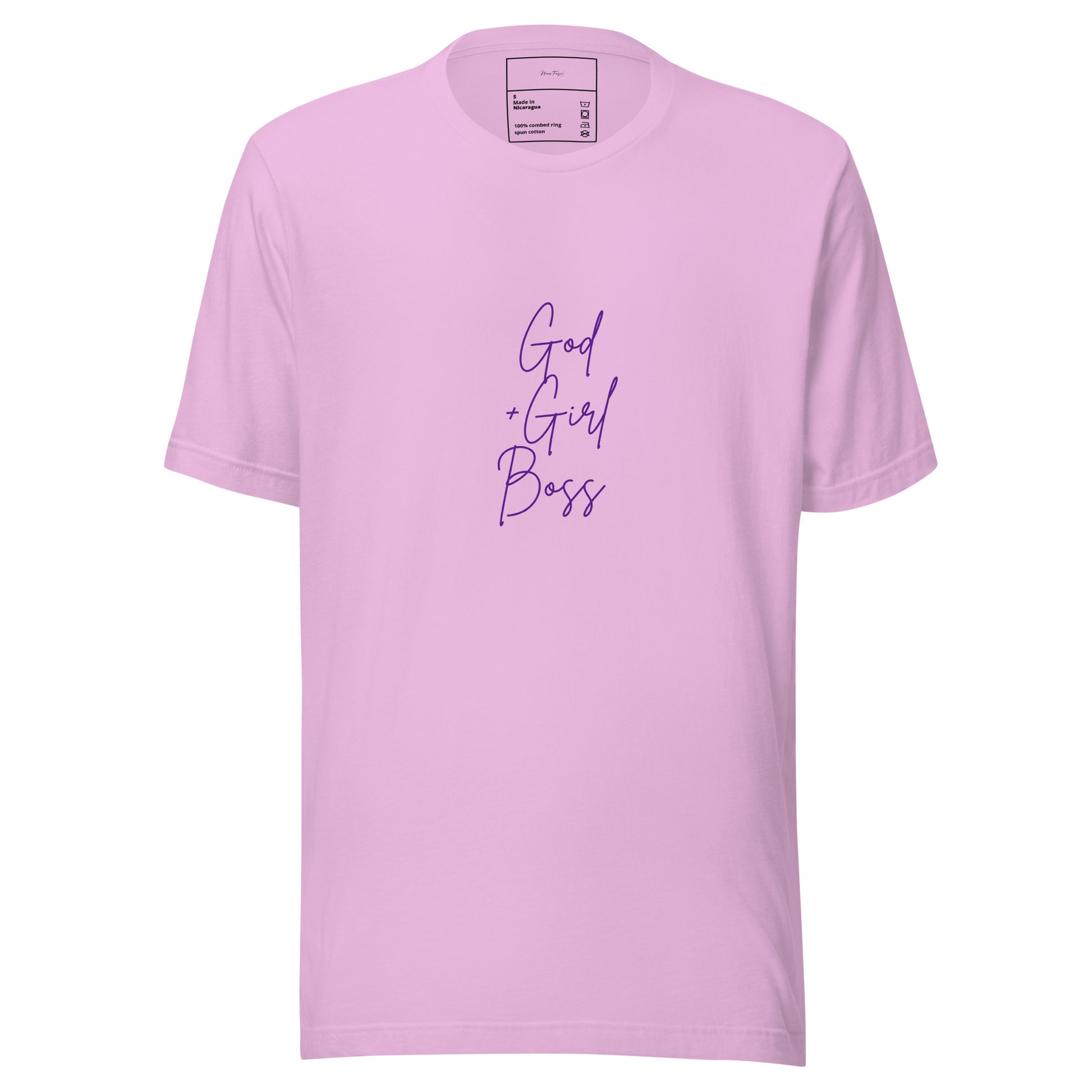 God + Girl Boss Unisex t-shirt - nieceyfrazier