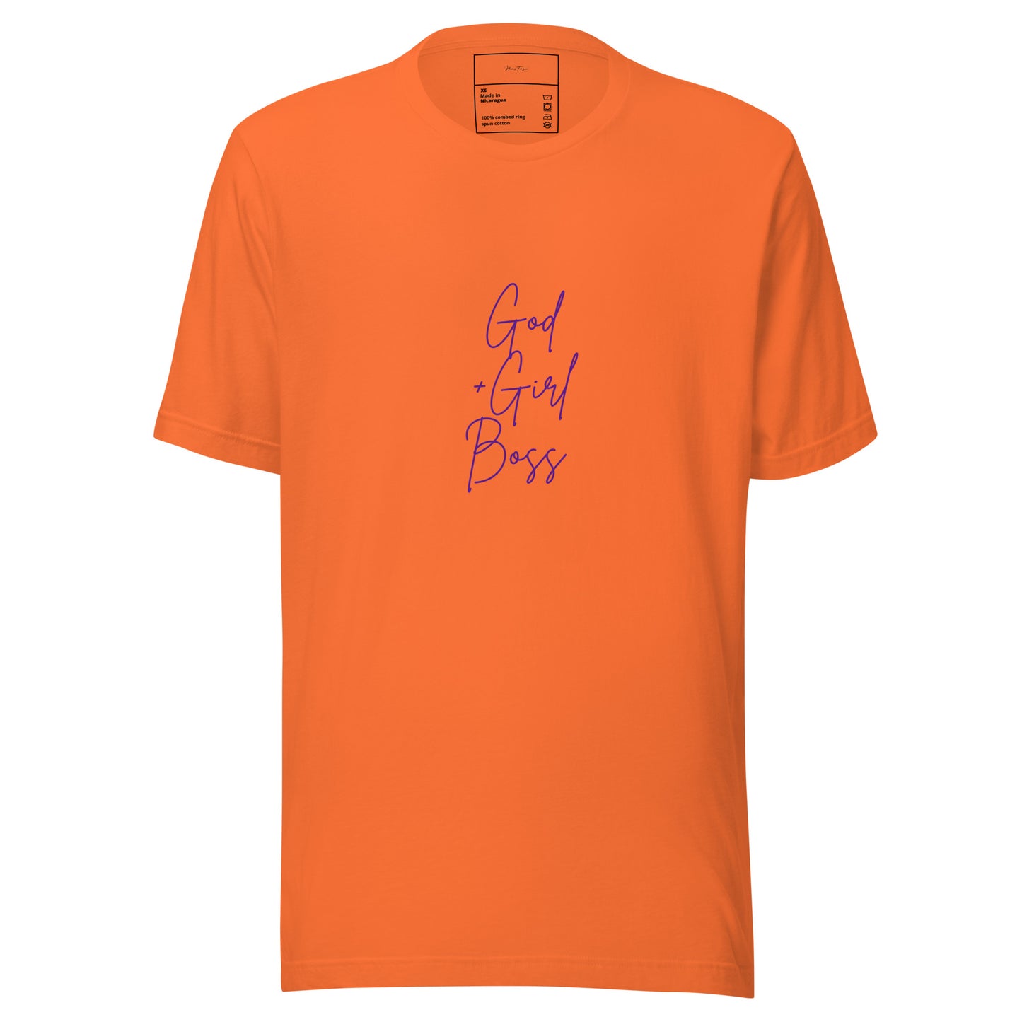 God + Girl Boss Unisex t-shirt - nieceyfrazier