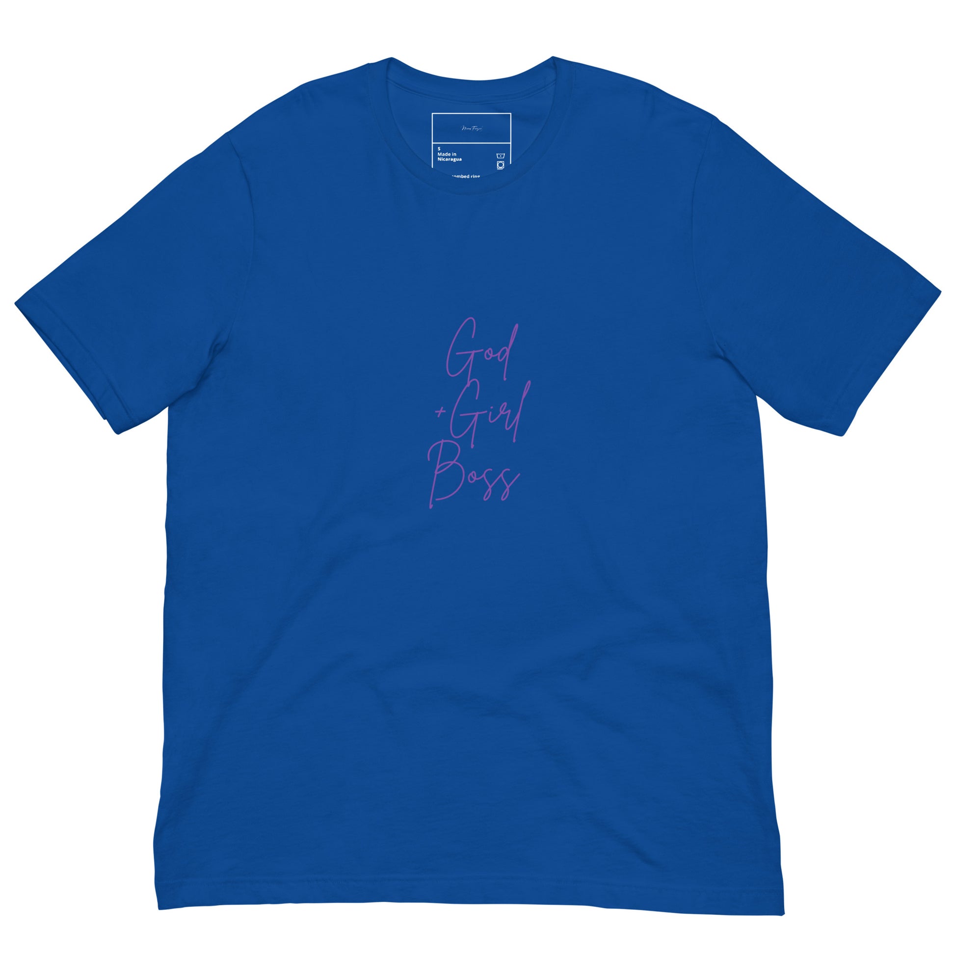 God + Girl Boss Unisex t-shirt - nieceyfrazier