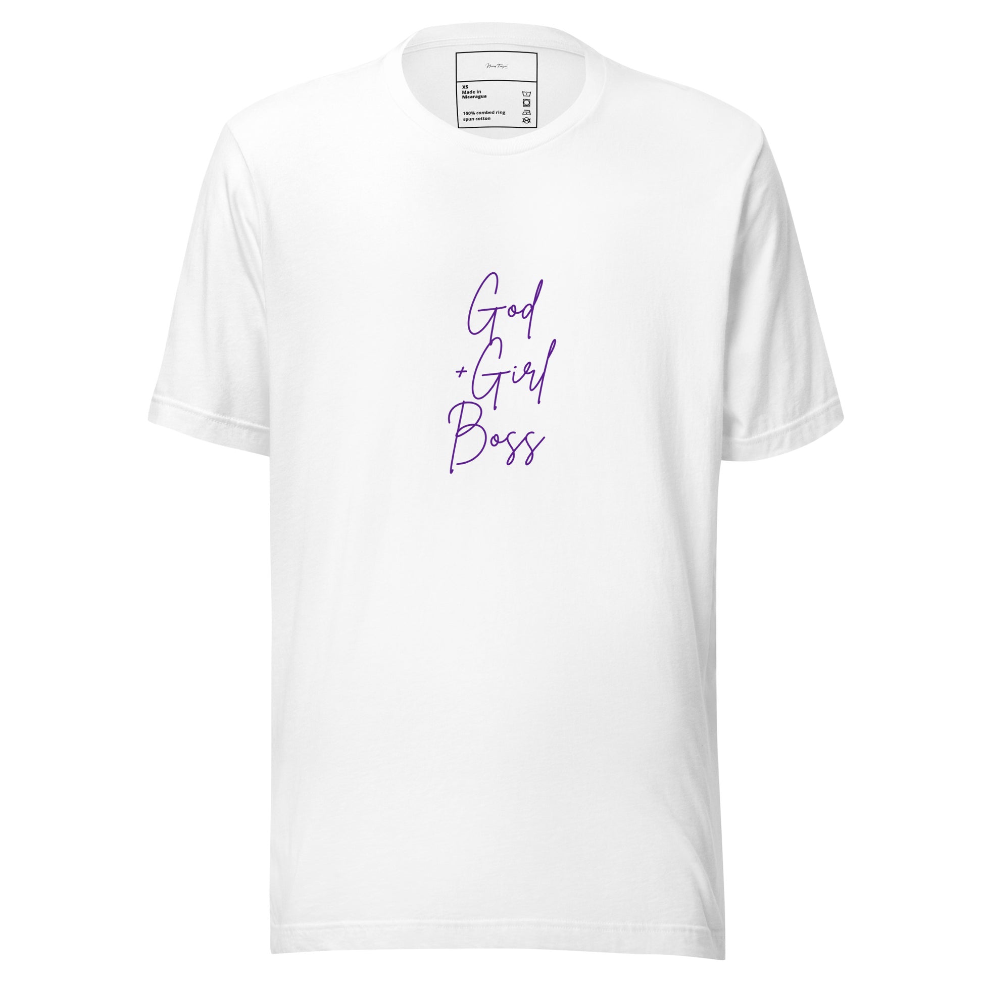 God + Girl Boss Unisex t-shirt - nieceyfrazier